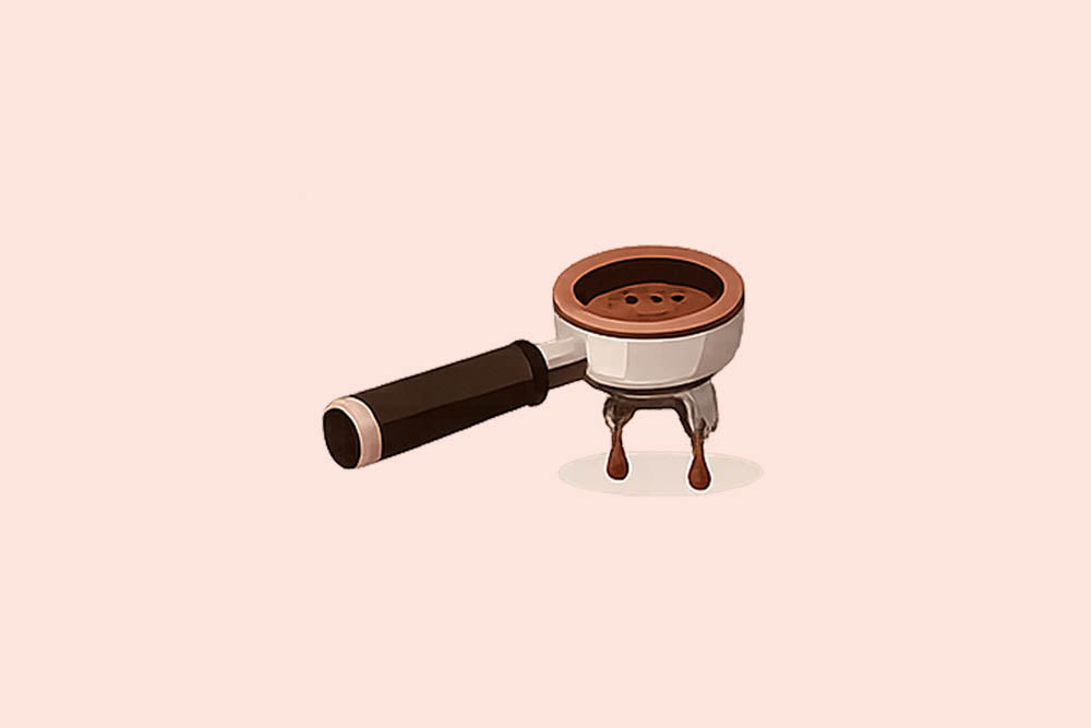 Espresso coffee brewing method with espresso machine