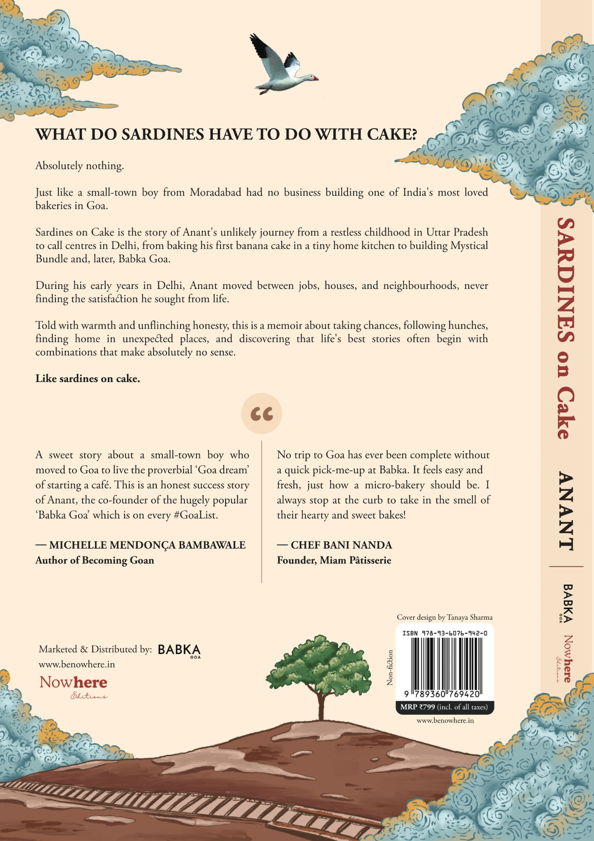Sardines on Cake | The Story Behind Babka Goa - A Memoir